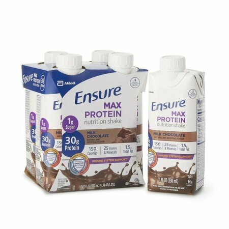 ENSURE MAX PROTEIN NUTRITION SHAKE Ensure Max Protein Chocolate Oral Supplement, 11oz Carton 66899